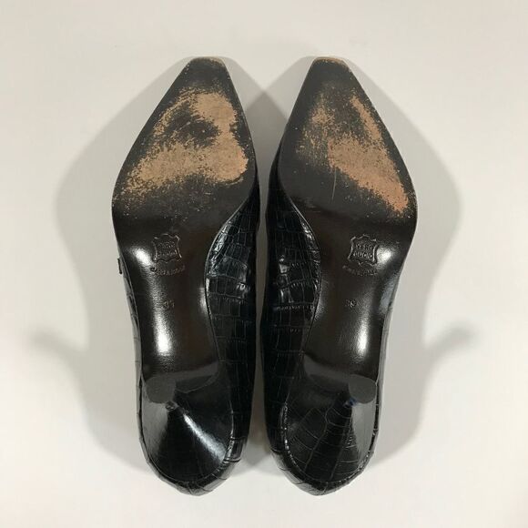 Croc Imprint Cute Mini T Strap - Picture 6 of 6